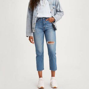 LEVI'S Wedgie Fit Straight Women's Jeans-Jive Tone